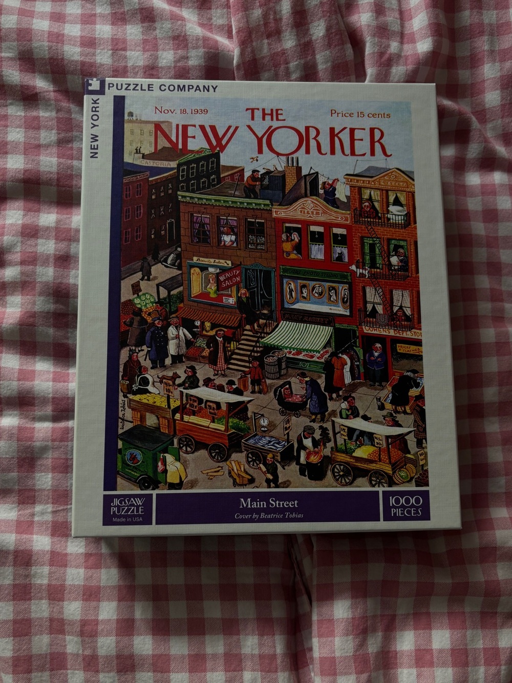New York Puzzle Company Main Street Puzzle